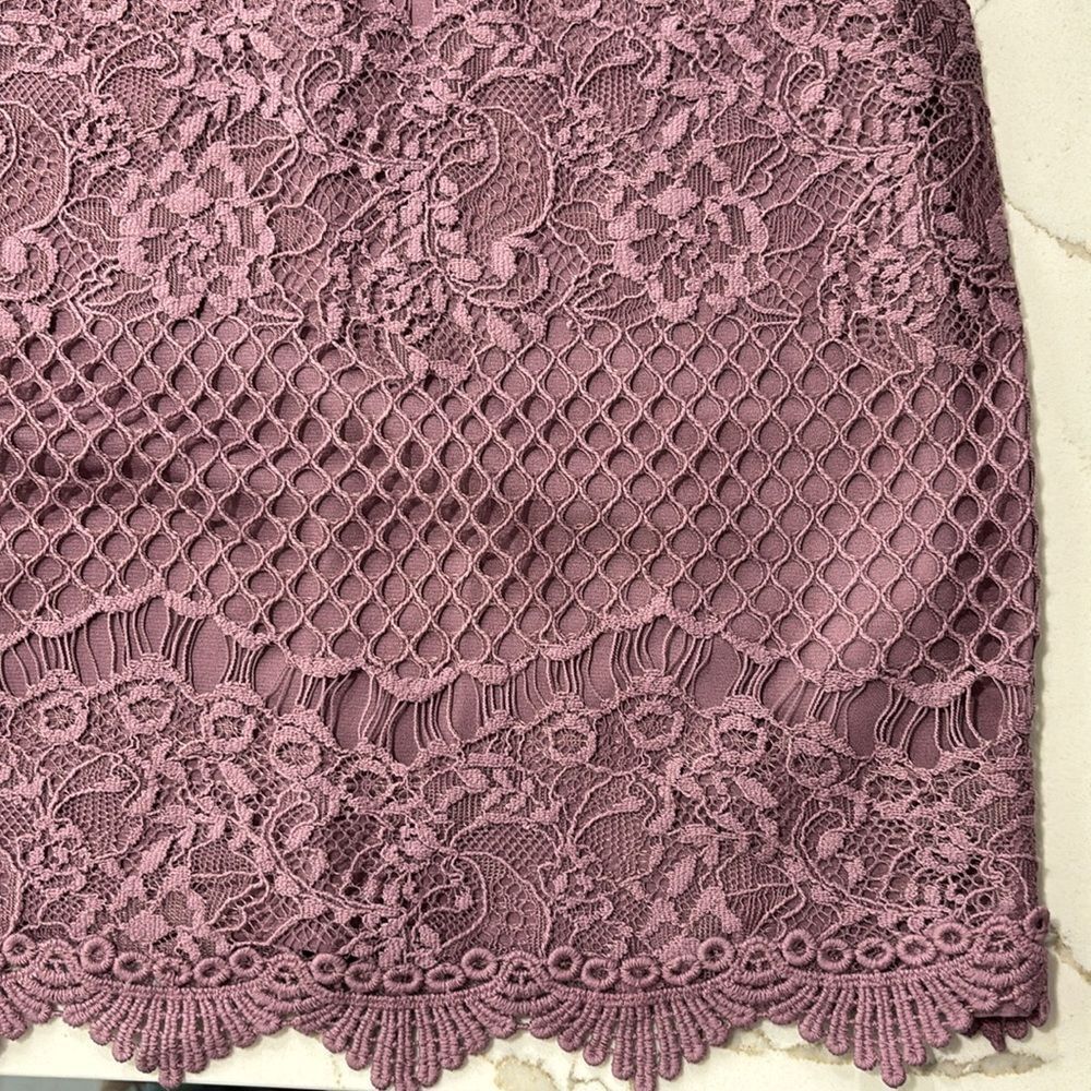 Maurice’s | Purple Pink Lace Women’s Tank Top Sleeveless Blouse Size S - Picture 7 of 15